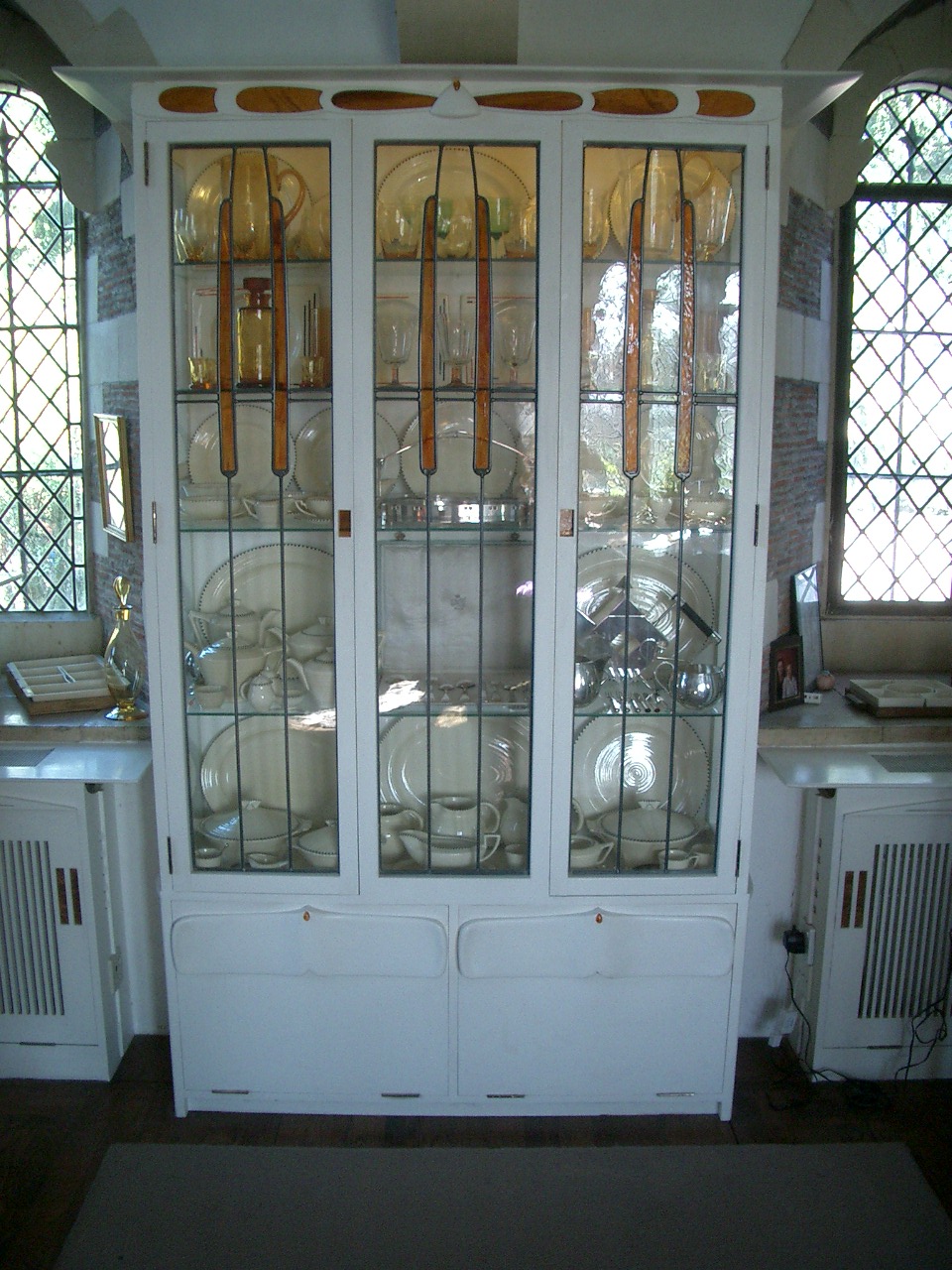 Mackintosh style china cabinet Mackintosh style china cabinet