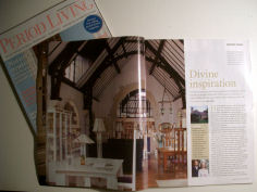 John Clancy's work featured in Period Living magazine