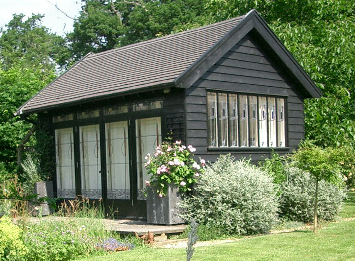 timber framed summerhouse